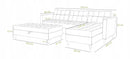 Pires Corner Sofa Bed