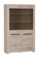 Desjo 02 2 Door Display Cabinet