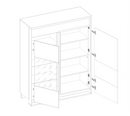 Quant QA-06 2 Door Display Cabinet