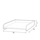 Picolo 06 Changing Table Topper in White