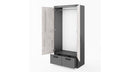 Santana SA-03 2 Door Wardrobe 90cm