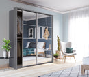 Arti 17 - 2 Sliding Door Mirror Wardrobe 180cm