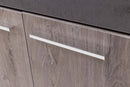 Imola 14 - 2 Door Sideboard Cabinet in Oak Ribbeck and Grey