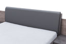 Imola Bed in Oak Ribbeck and Grey