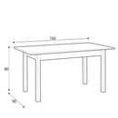 Belize BZ-11 Extending Dining Table