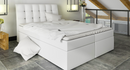 Box-5 Upholstered Bed Frame 3 Sizes with Storage