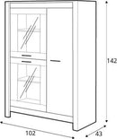Nelson NL-05 Display Cabinet
