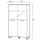Megan 08 Display Cabinet