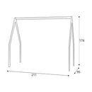 Picolo 13 Over bed Decorative House Construction in White for Picolo 11