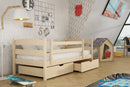 Wooden Single Bed Zoska with Storage