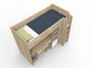 Cabin Bed Unit with Wardrobe and Desk