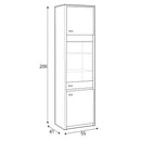 Belize BZ-03 Tall Display Cabinet