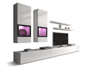 Wall Unit Baros 10 in White Gloss