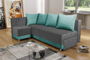Mango Sofa Bed with Pouf