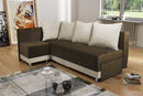 Mango Sofa Bed with Pouf