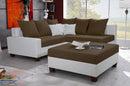 Sonia Corner Sofa with Pouf