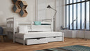 Wooden Bed Feliks Trundle and Storage