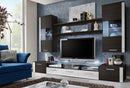 Fresh Wall Unit in Wenge and White Gloss