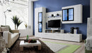 Krone II Wall Unit in White Gloss