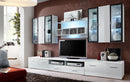 Quadro Gloss Wall Unit in 2 Colours