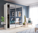 Arti 17 - 2 Sliding Door Mirror Wardrobe 180cm