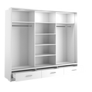 Arti 1 - 3 Sliding Door Wardrobe
