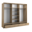 Arti 1 - 3 Sliding Door Wardrobe