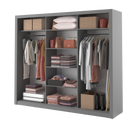 Idea ID-01 3 Sliding Door Wardrobe 250cm