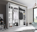 Fulmo 11 Sliding Mirror Wardrobe 200cm