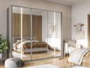 Arti 20 - 3 Sliding Door Wardrobe 250cm with LED