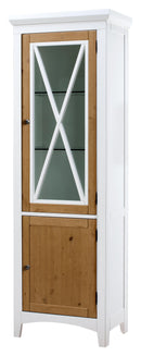 Avignon 2 Tall Door Display Cabinet - Right