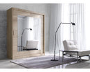 Sliding Door Mirrored Wardrobe Alfa