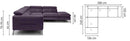 Arezza Modern Corner Sofa