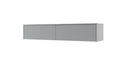 BC-14 Horizontal Wall Bed Concept 160cm With Storage Cabinet