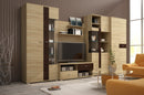Bergamo Wall Unit in Sonoma Oak
