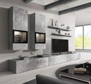 Wall Unit Baros 10 in Concrete Grey