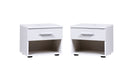 Como Set of 2x Bedside Cabinets