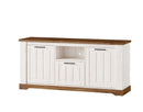 Country 26 Tall TV Cabinet 163cm in Oak Sterling and Andersen Pine