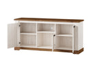 Country 26 Tall TV Cabinet 163cm in Oak Sterling and Andersen Pine