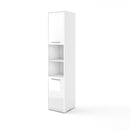 CP-03 Vertical Wall Bed Concept 90cm with Storage Cabinet
