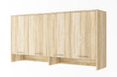 CP-06 Horizontal Wall Bed Concept 90cm with Over Bed Unit