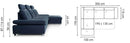 Cremona Corner Sofa Bed
