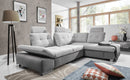 Cremona Large Corner Sofa Bed