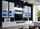 Dorade Wall Unit in White Gloss