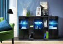 Dorade Display Sideboard Cabinet in Black Gloss
