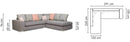 Fano Modern Corner Sofa