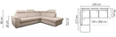 Feniks Corner Sofa Bed
