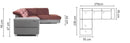 Ferra Modern Corner Sofa