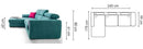 Focus Modern Corner Sofa