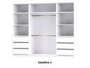 Sliding Door Wardrobe Glossy